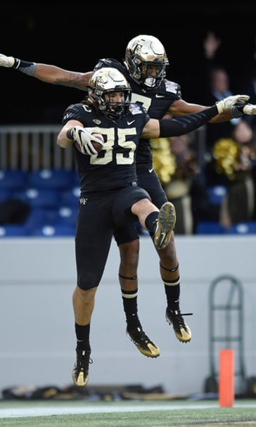 Wake Forest survives Temple rally to win Military Bowl 34-26 (Dec 27, 2016)